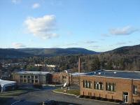 View from Butler Music building on Mansfield University campus