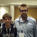 Me with Dries Buytaert, Drupal founder Me with Dries Buytaert, Drupal founder
