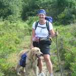 Krumy and Cooper at the end of the trail.  They survived to tell the tail.