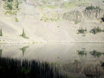 The only water source for the section - a ways off the trail