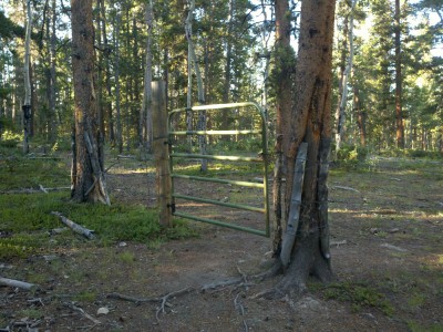 One of the many gates you have to pass through on the CT