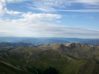 On the summit of San Luis - a 14er not far off the CT
