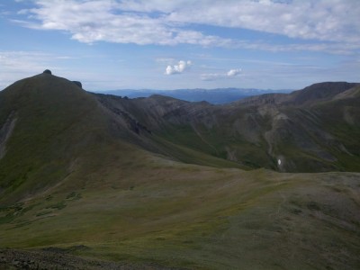 On the way up to San Luis peak