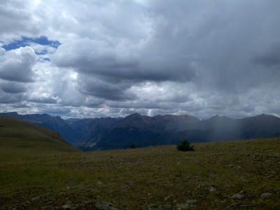 Storms at 12,000 ft!  Yikes!