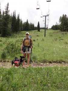 Passing through Copper Mountain Ski Resort