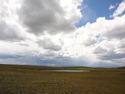 The lake at Snow Mesa